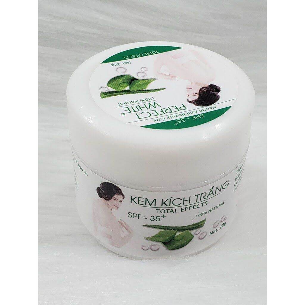 Kem kích trắng body Perfect White Total Effects