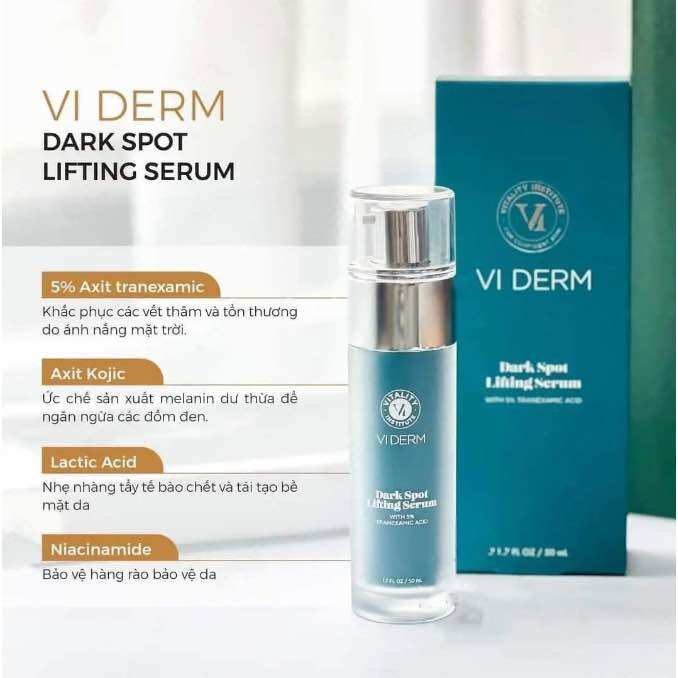 [Lọ Chiết và Fullbox]Tinh chất sáng da Vi Derm Dark Spot Lifting Serum 50ml