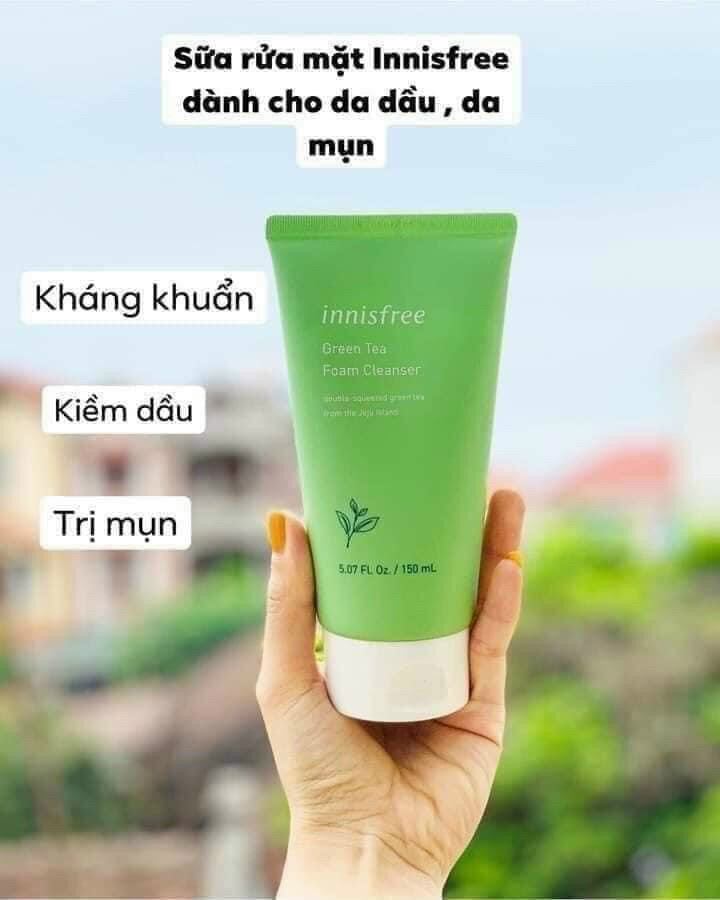 Sữa Rữa Mặt Trà Xanh Innisfree