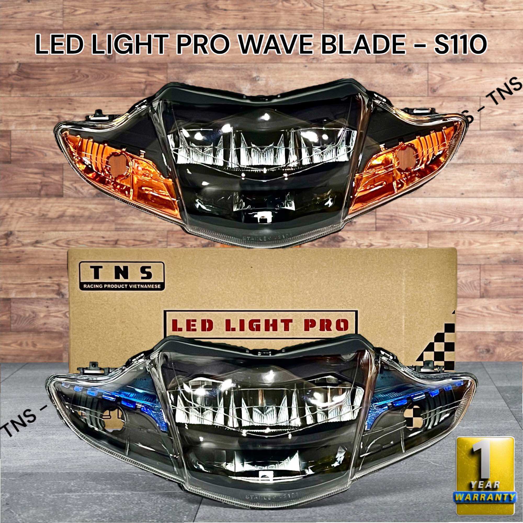 Pha choá đèn led 2 tầng pro wave blade - wave s110