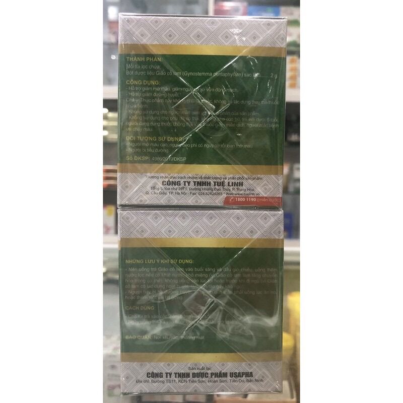 [HCM]TRÀ GIẢO CỔ LAM TUỆ LINH - 2gram/túi