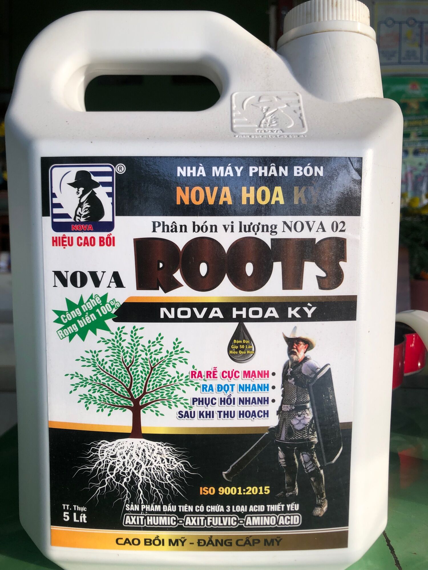 Phân bón roots nova hoa kỳ 🇺🇸 | cal 5 lít