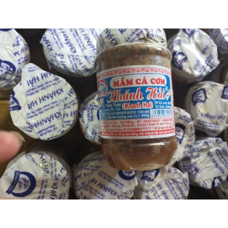 Mắm cá cơm Khánh Hải (Hủ 500g)