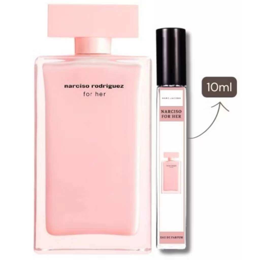 (Dùng thử 10ml) Nước Hoa Narciso Hồng Nước hoa Nữ Thơm Lâu Naảcis Rodriguez Hương Thơm Nhẹ Nhàng Quyến Rũ