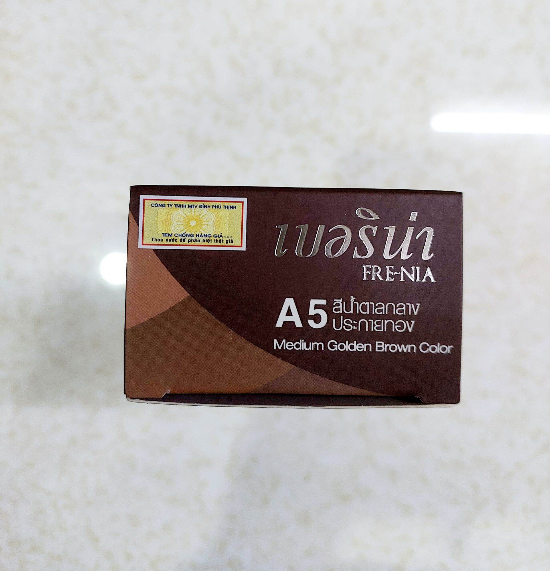 Nhuộm nâu hạt dẻ A5 của Thái