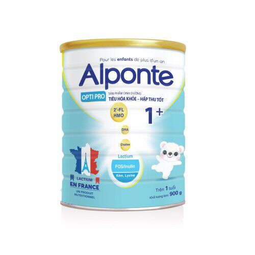 Sữa bột Alponte optipro số 0+, 1+ lon 900g