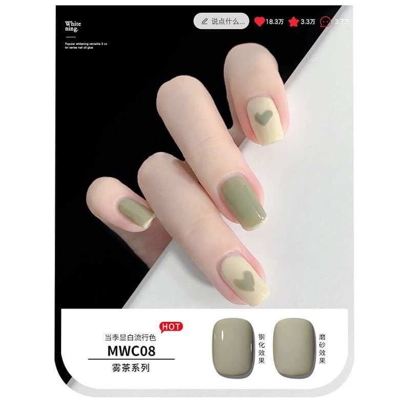 Sơn gel tone màu PASTEL siêu xinh MWC (Mua 10 tặng 1)