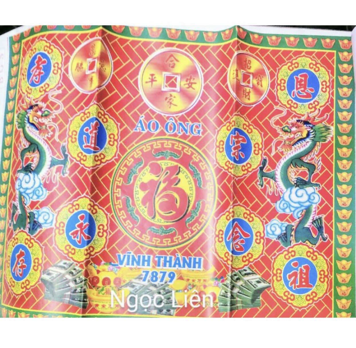 [VÀNG MÃ] VẢI ÁO ÔNG BÀ CÚNG ĐÁM GIỖ
