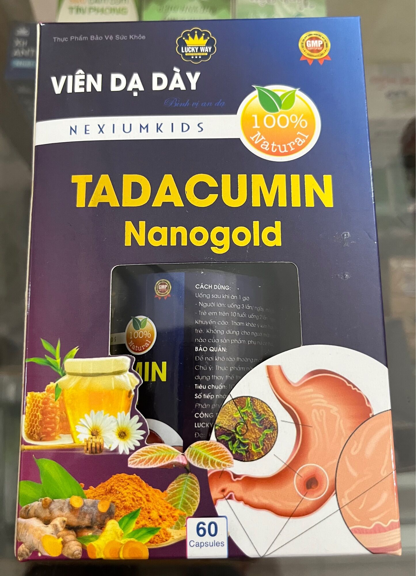 Viên dạ dày tadcumin nanogold