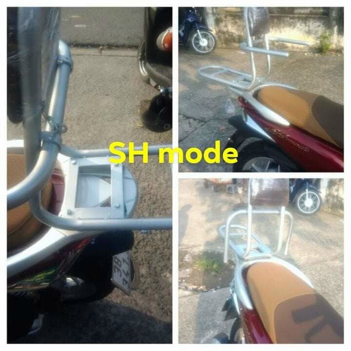 Baga phượt lắp cho xe SH mode tháo lắp mở cốp xe dễ dàng không bị vướng