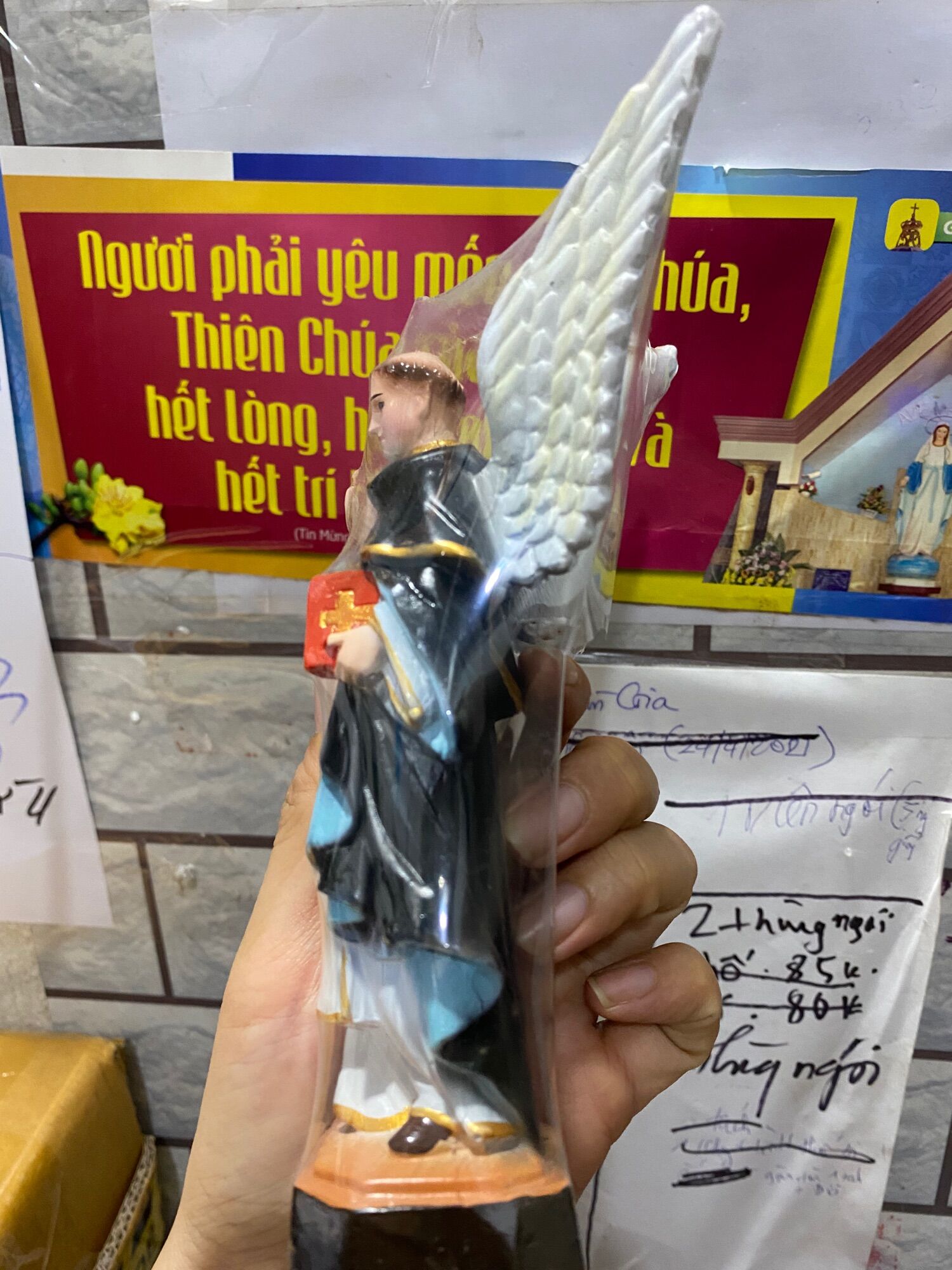 Thánh vinh sơn 15cm