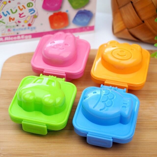Khuôn cơm và đậu hũ non cho bé ăn dặm kiểu nhật (lẻ khuôn)