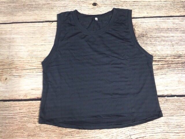 Áo croptop lưới sát nách