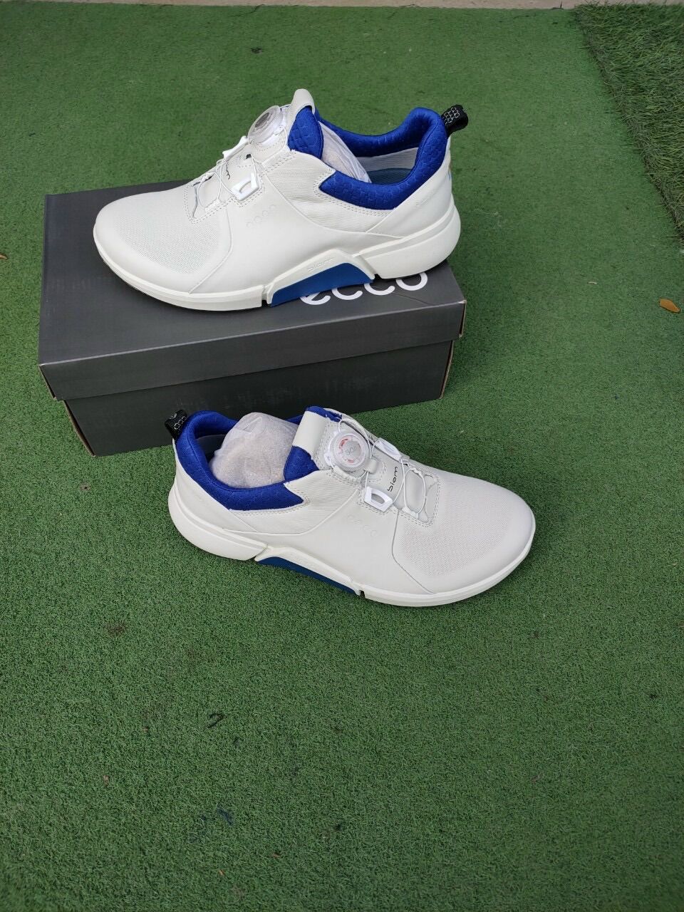 Giày chơi golf nam Ecco núm vặn Biom thể thao chống nước êm chân thoáng khí GG037