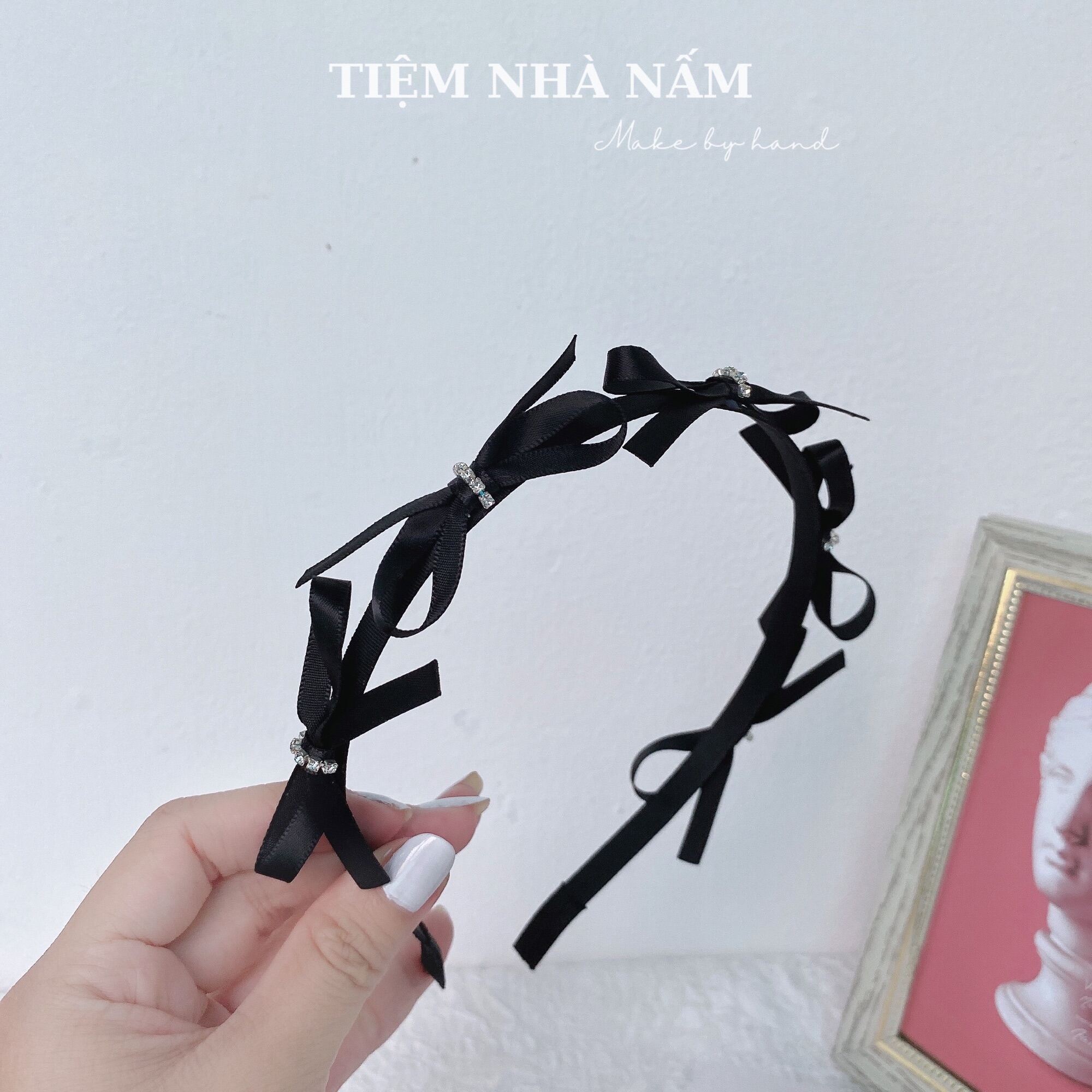 Cài tóc cô dâu Dây ruy băng đính hoa Tulip giả đơn giản dành cho cô dâu đặc  biệt tặng thêm 1 dây duy băng 1m  Shopee Việt Nam