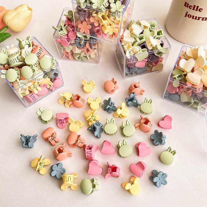 Set 50c kẹp tóc nhiều màu cho bé gái