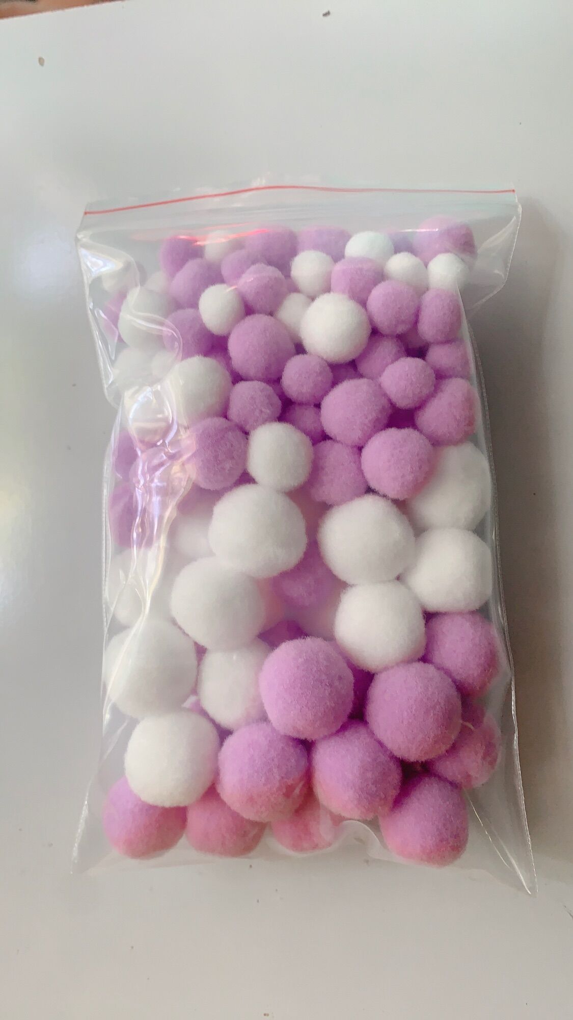 Chọn màu ib shop Bông pompom trang trí