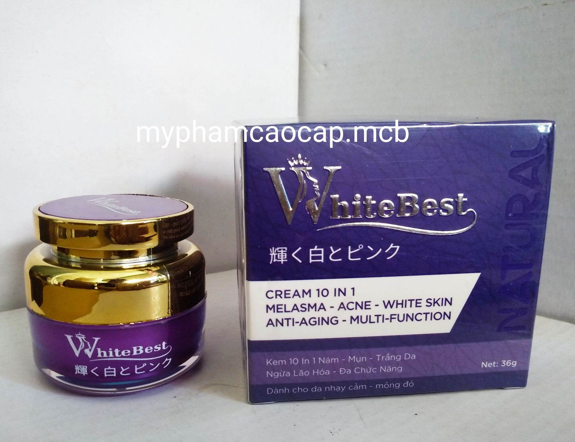Kem white best đa chức năng mụn thâm nám trắng da lão hóa 36g