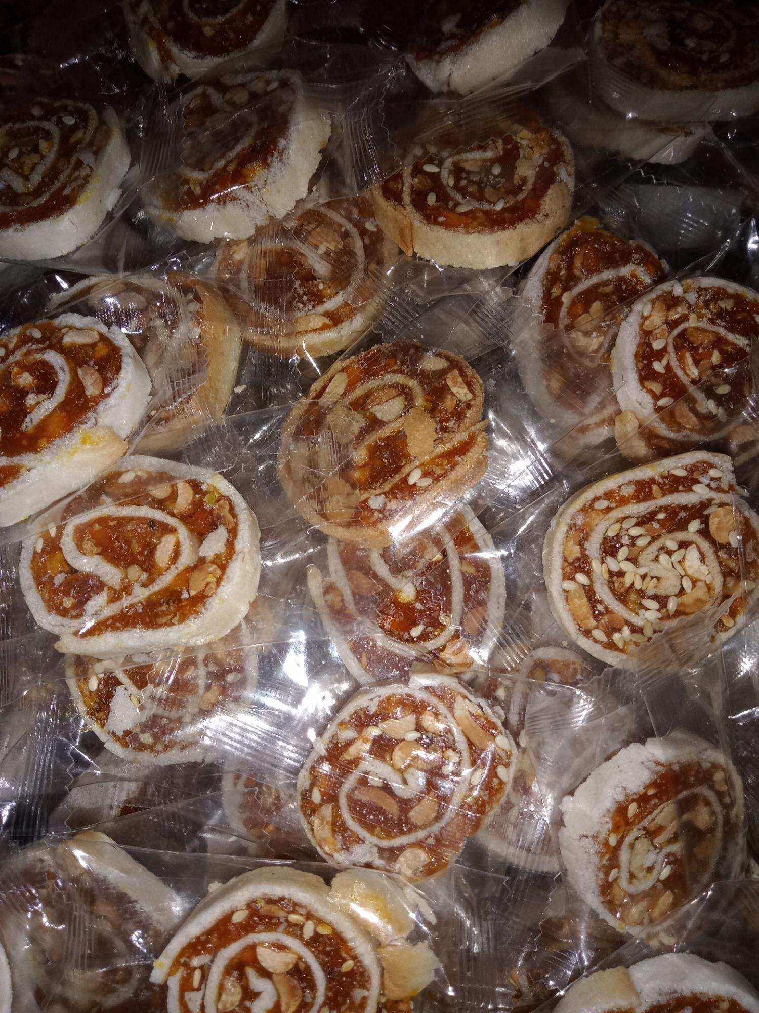 Kẹo khóm cuộn bánh tráng 500g