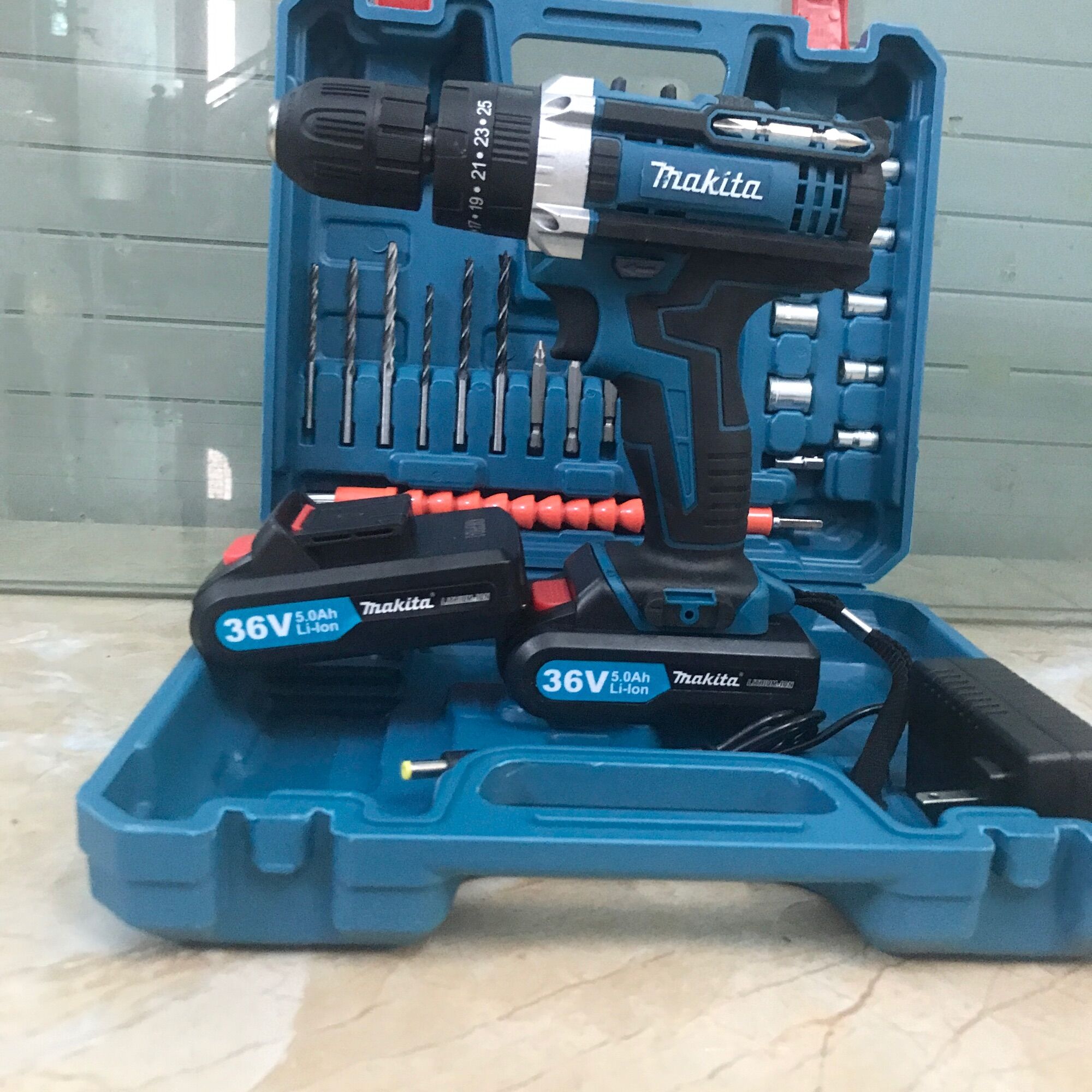 Máy khoan bắt vít pin đầu 10mm