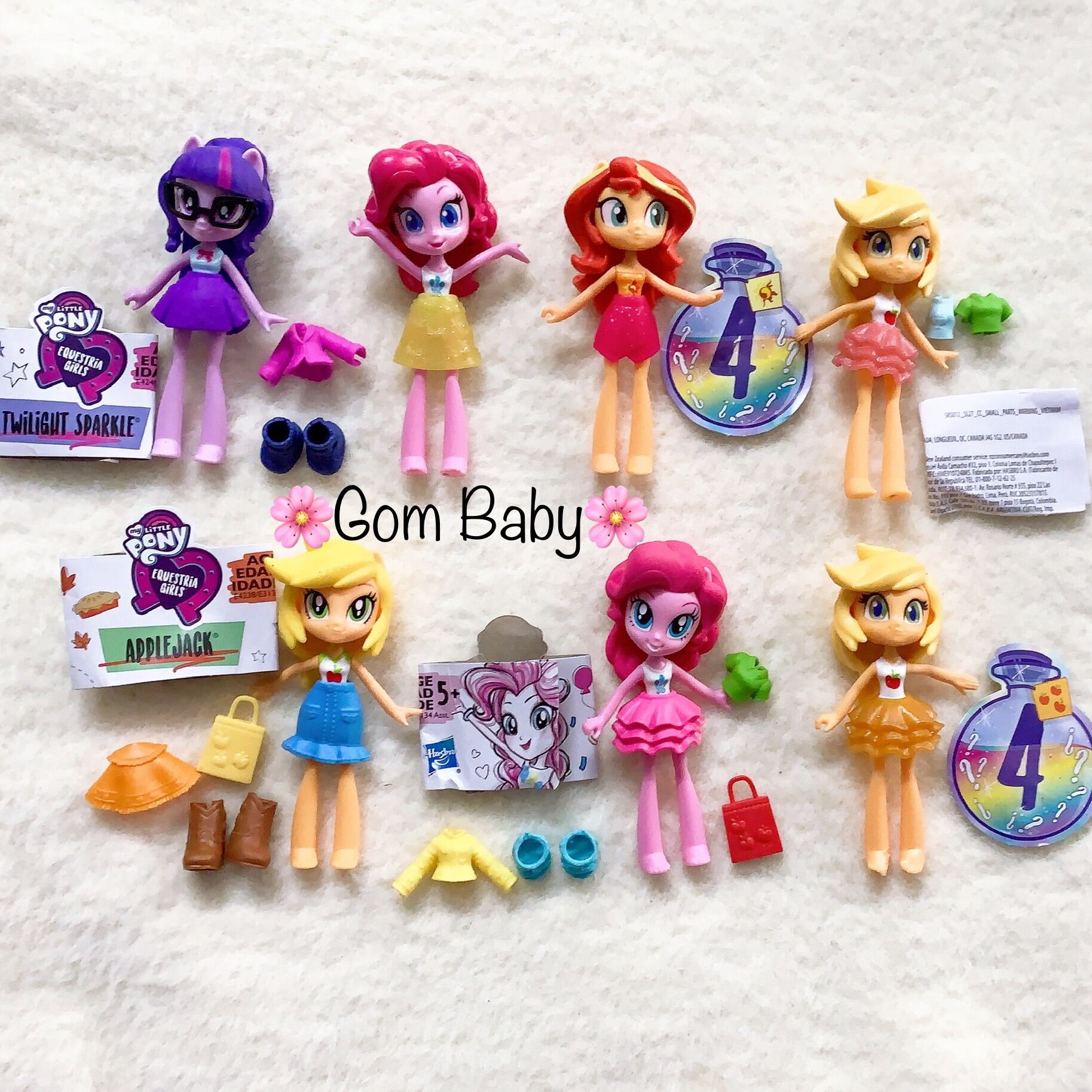 Set Búp bê Pony Mini Kèm Phụ Kiện Tặng 1 Shopkins