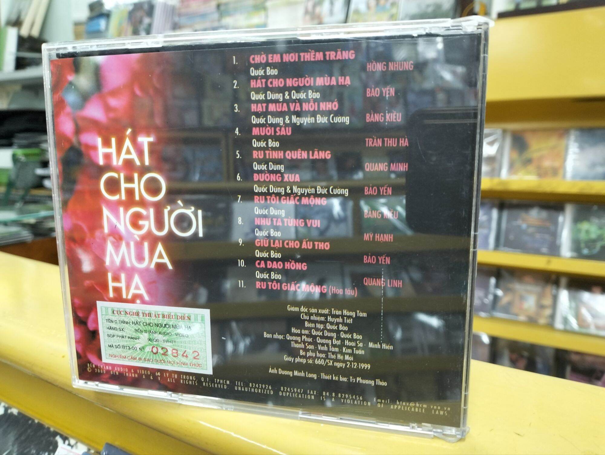 CD Hát cho người mùa hạ