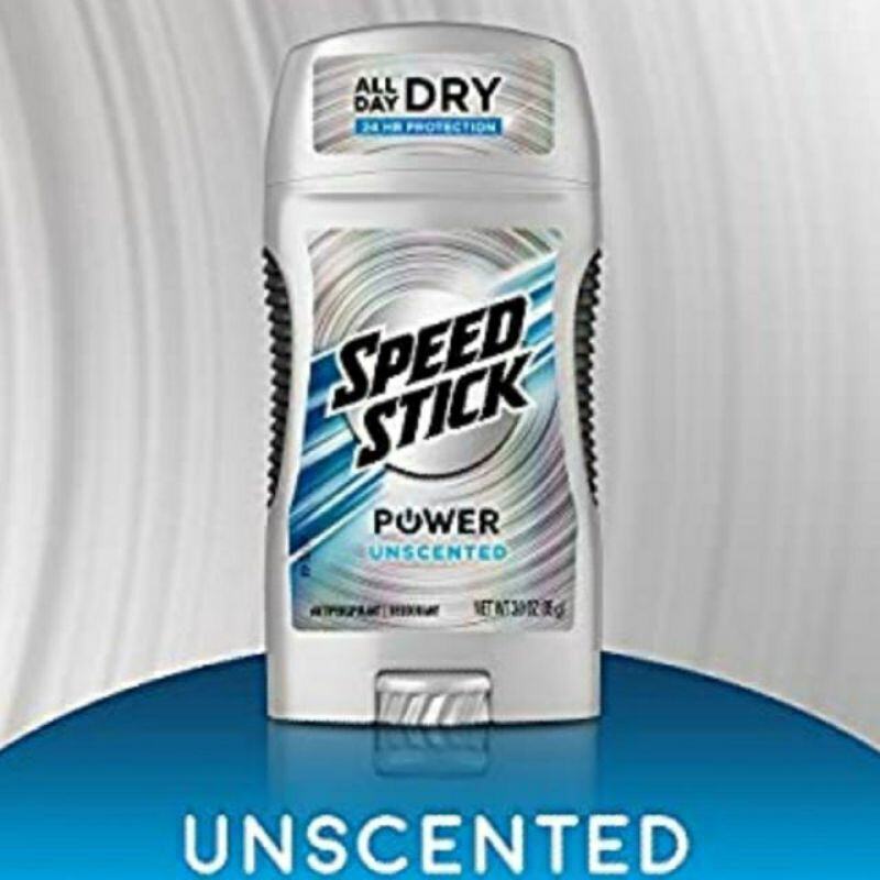 Lăn khử mùi SPEED STICK UNSCENTED  85g  - Hàng Mỹ.