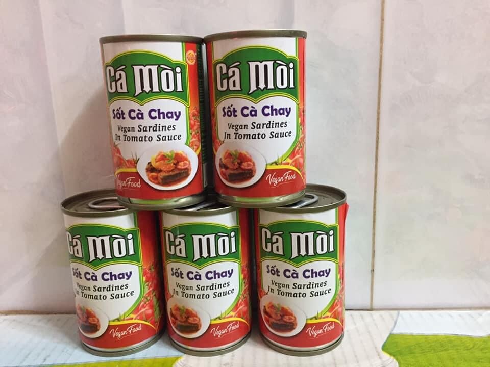 Combo 5 Hộp Cá Mòi Chay - 5 Hộp x 150g