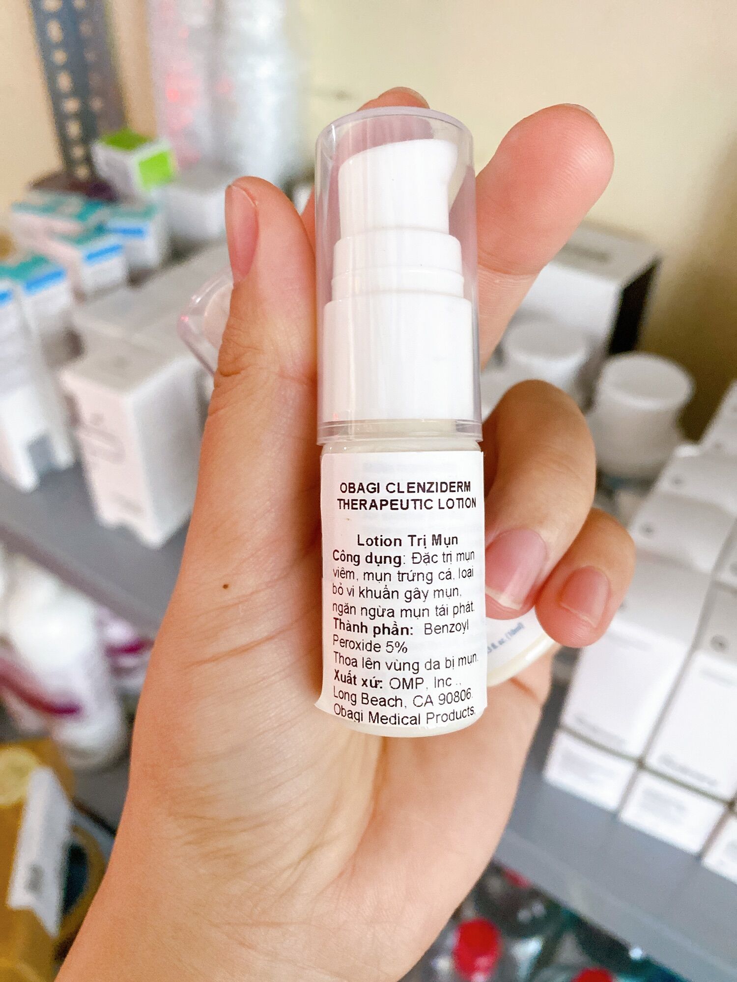 Chấm mụn viêm bọc size mini 10ml