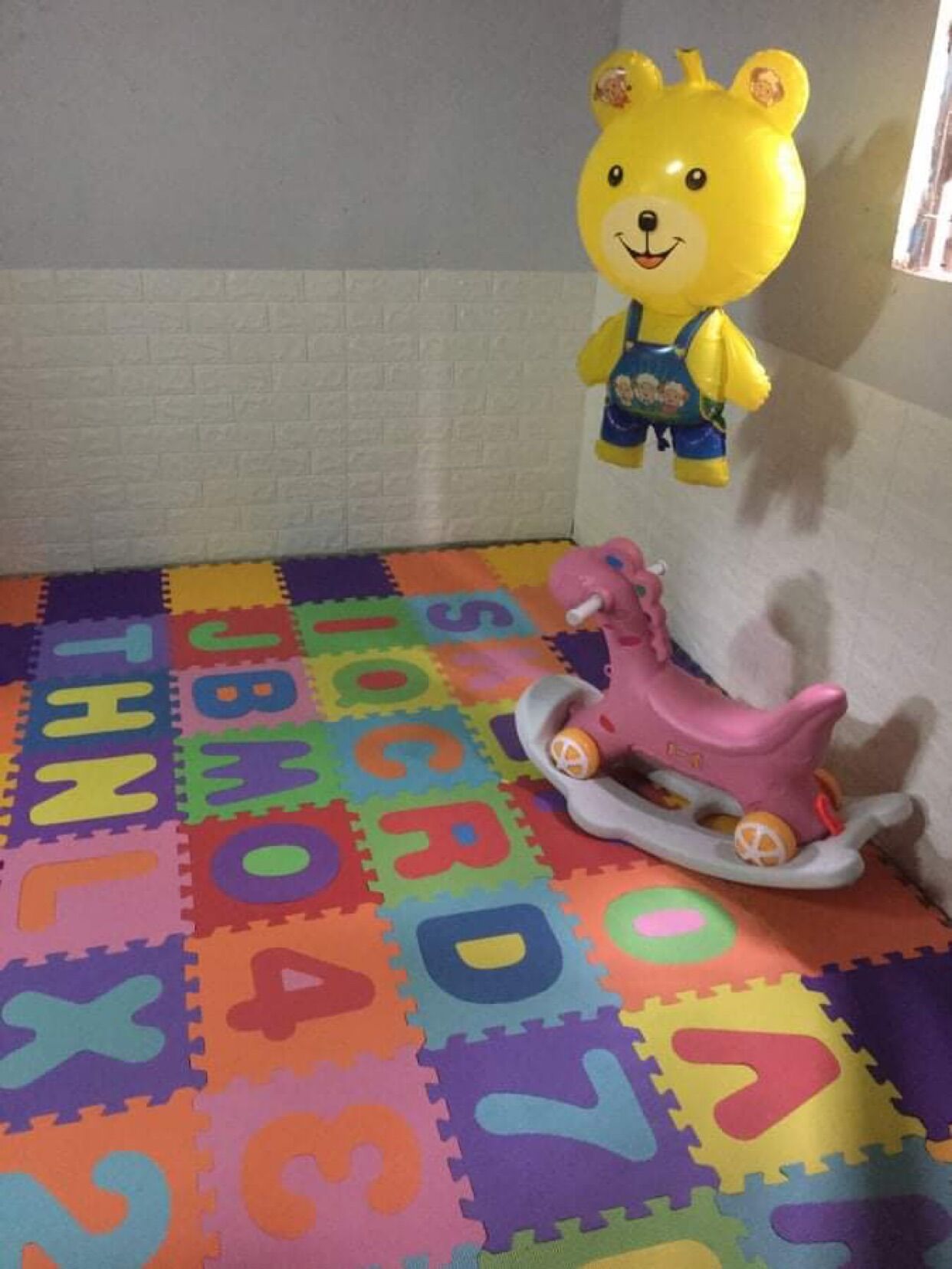 Set 36 thảm xốp chữ cái và số cho bé 30*30*1cm