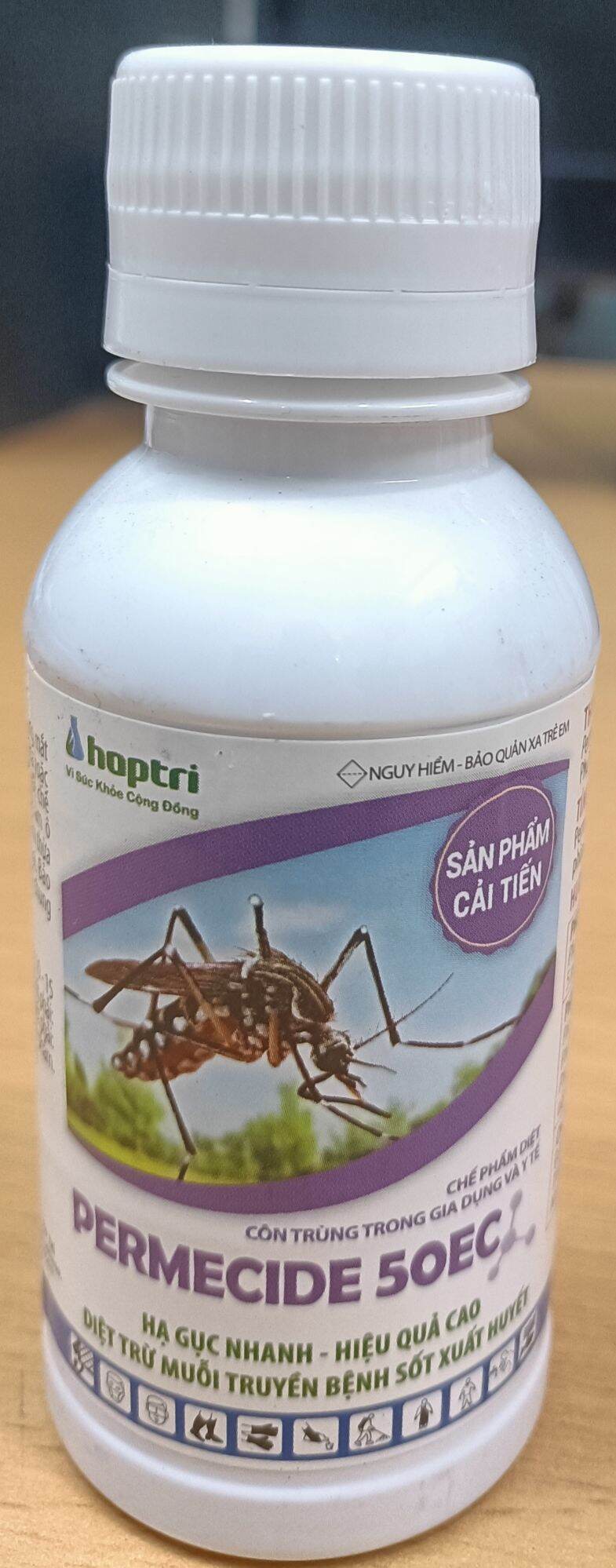 Thuốc diệt muỗi côn trùng y tế Permecide 50EC chai 100ML