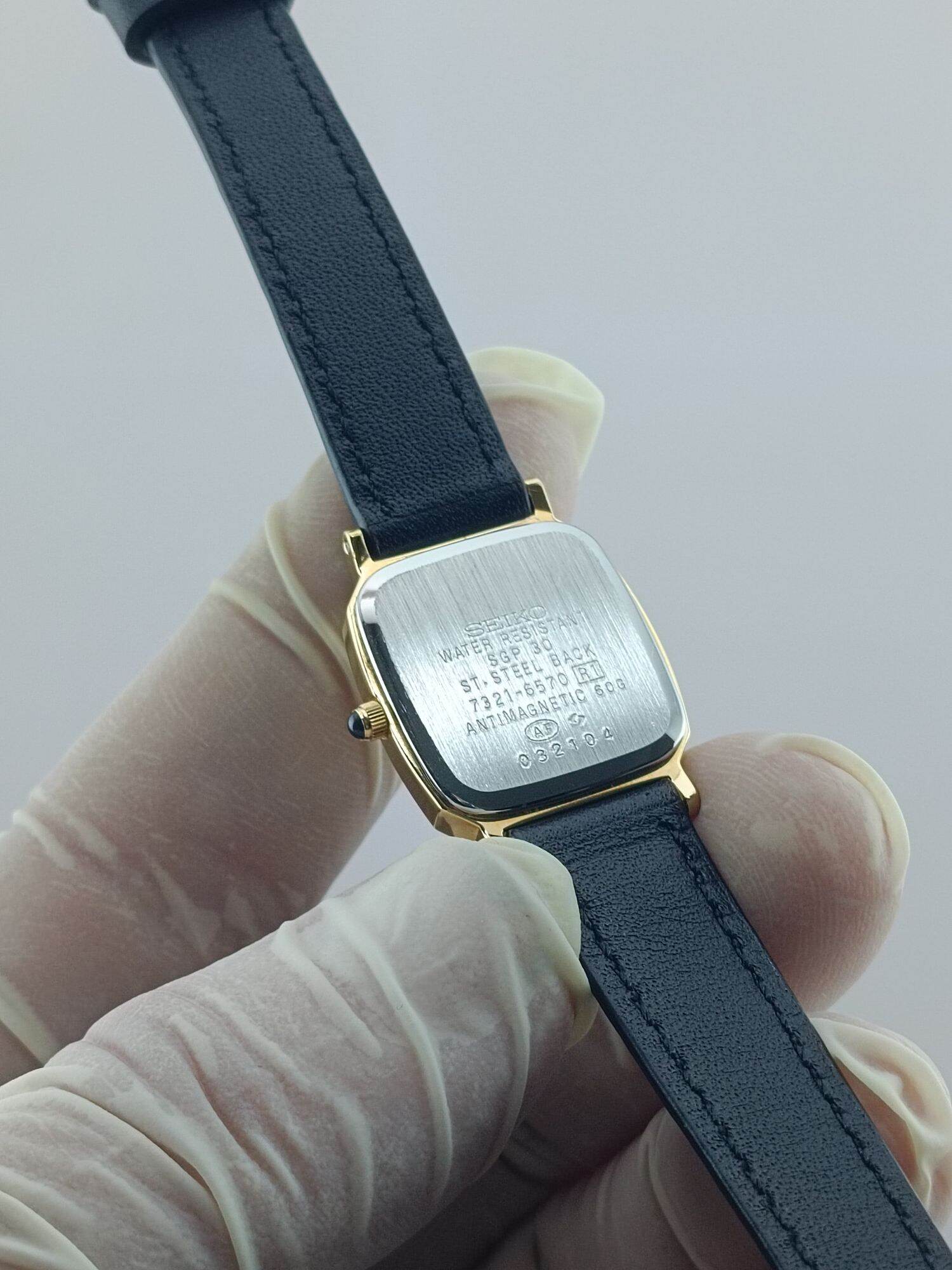 ĐỒNG HỒ NỮ SEIKO EXCELINE NHẬT CAO CẤP, SIZE 22, MÁY PIN