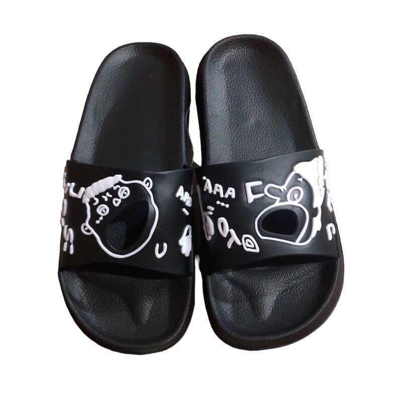 [Còn Size 40/41] Dép Quai Ngang Nam Nữ Hoạ Tiết Nhựa Mềm Cao Cấp