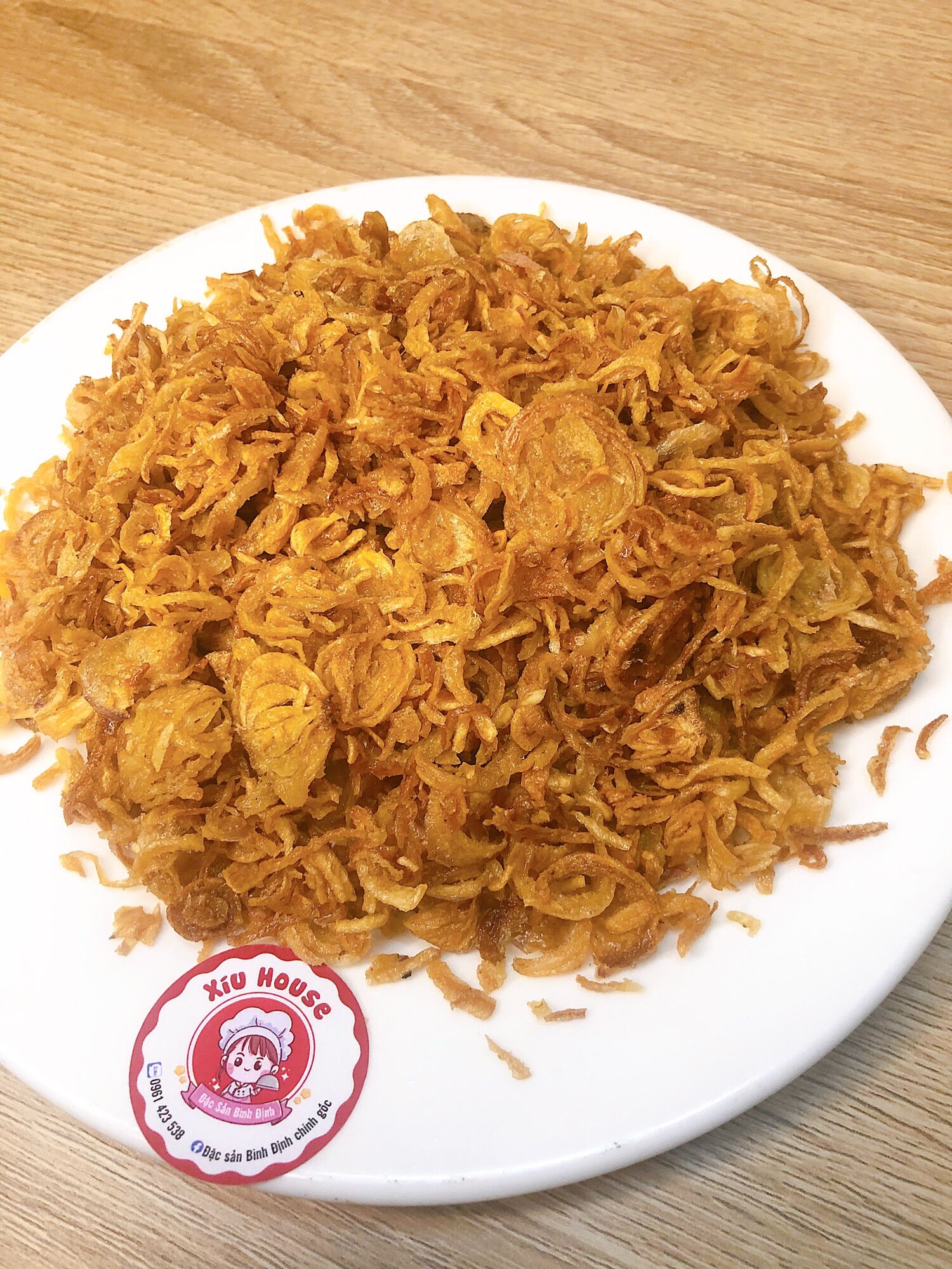 500Gr Hành Phi Nguyên Chất 100% Nhà Làm Siêu Giòn
