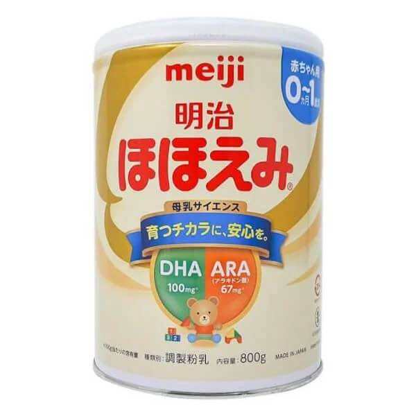 Sữa Meiji nội địa Nhật 800g cho trẻ từ 0-1 tuổi