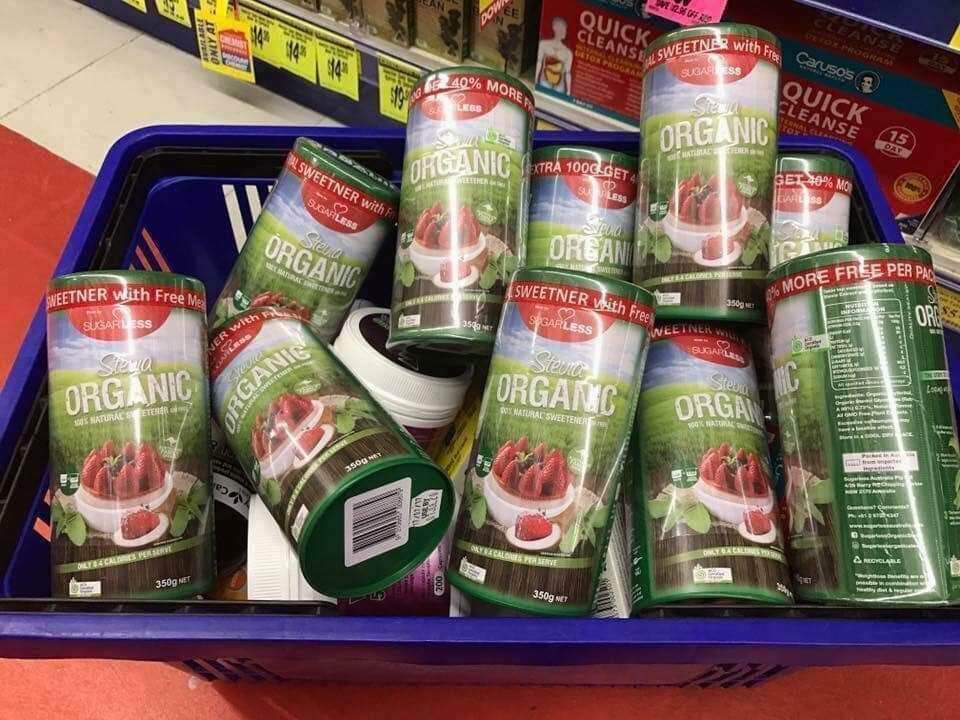 ĐƯỜNG CỎ NGỌT HỮU CƠ STEVIA ORGANIC 100%