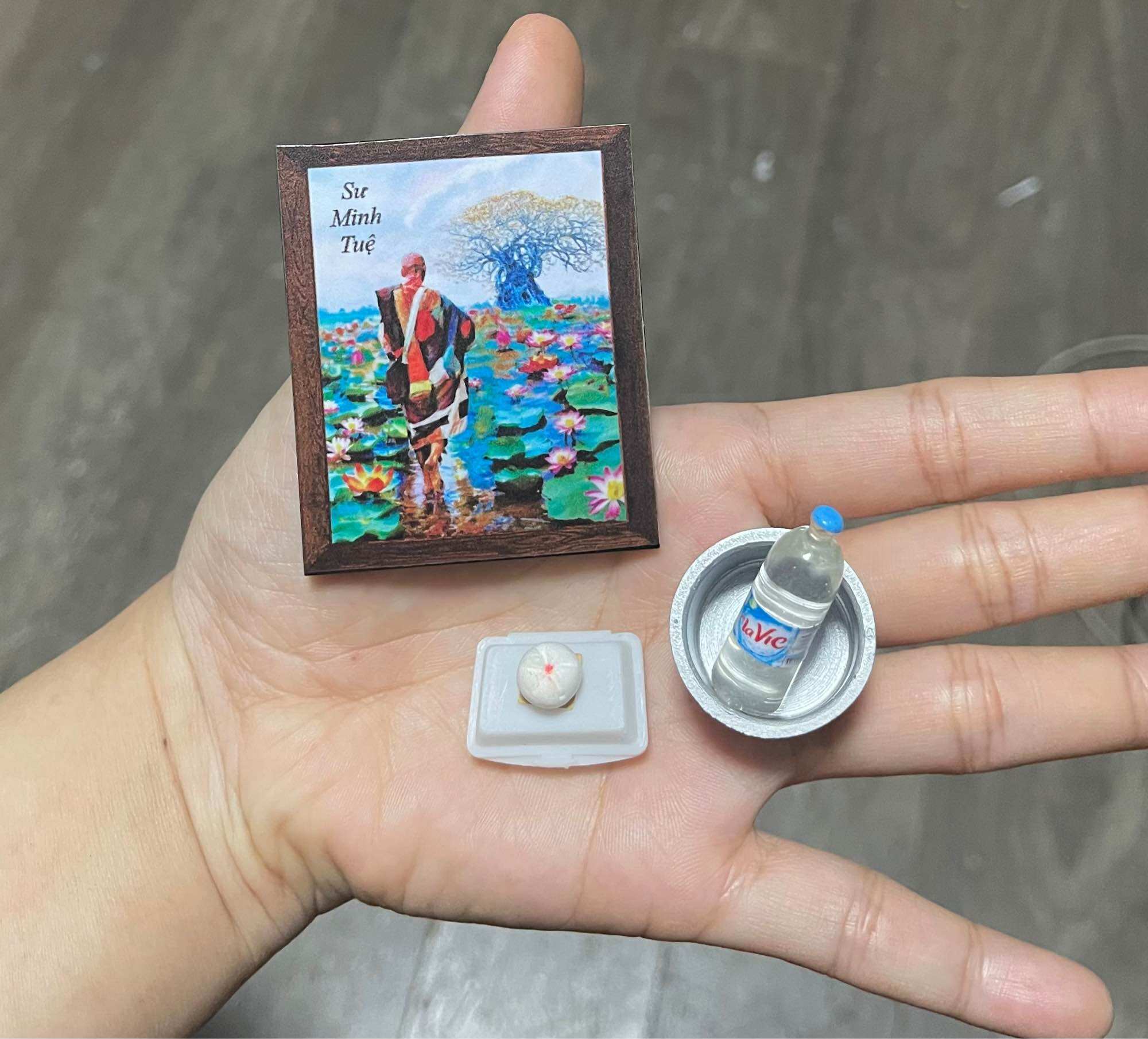 Tranh sư thầy thích minh tuệ mini