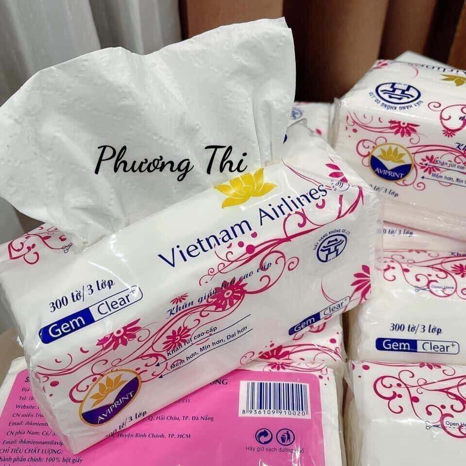 KHĂN GIẤY LỤA CAO CẤP VIETNAM AIRLINES