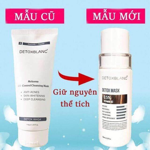 MẶT NẠ SỦI BỌT THẢI ĐỘC DETOX BLANC.(MẪU MỚI NHẤT)