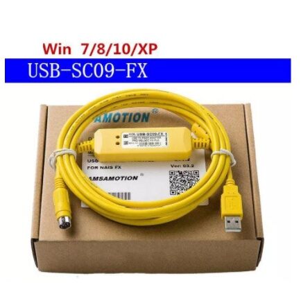 Cáp lập trình plc mitsubishi usb-sc09-fx.