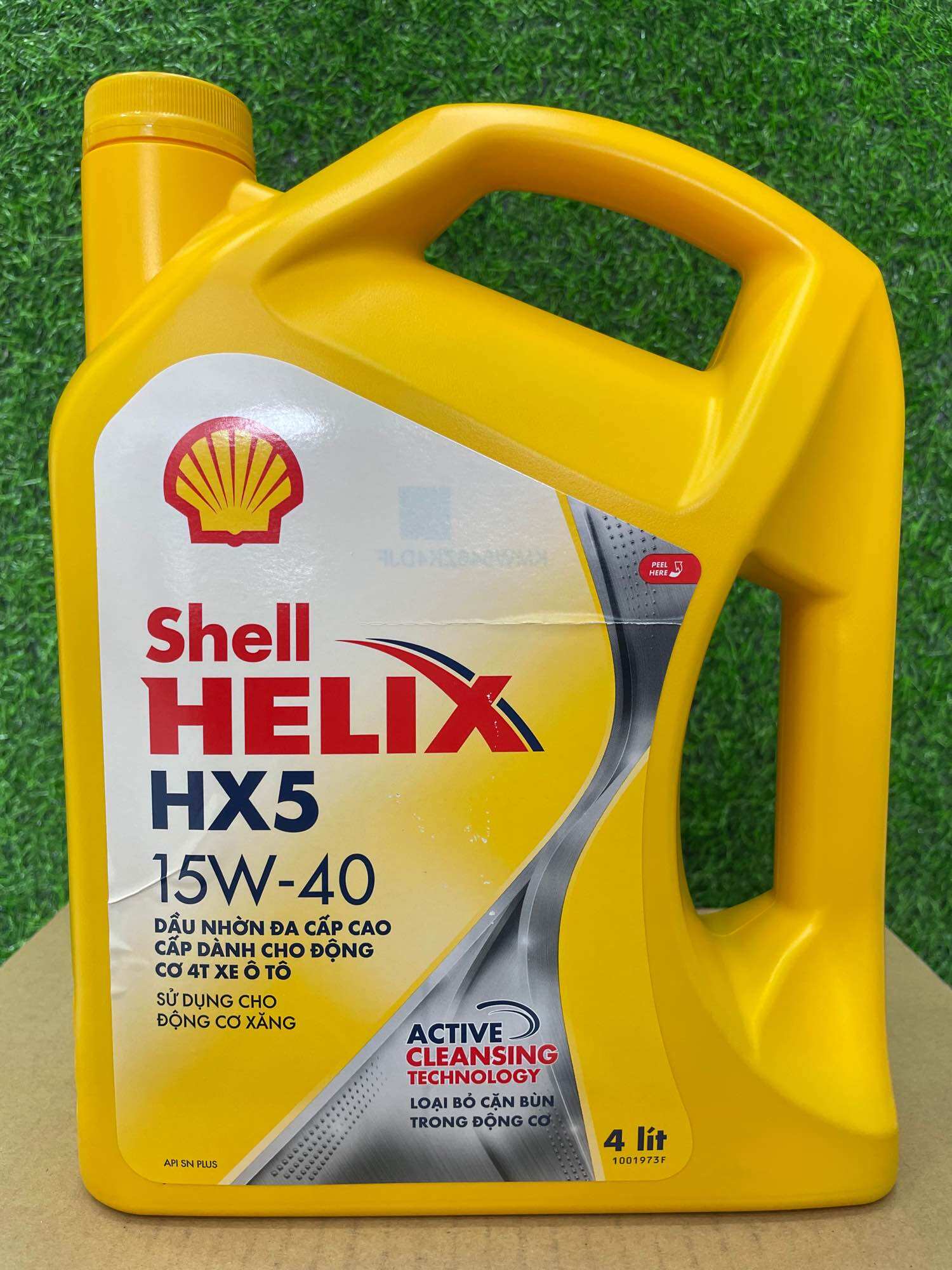 [ HÀNG CHÍNH HÃNG ] Dầu Nhớt SHELL HELIX HX5 15w40 (4Lít)