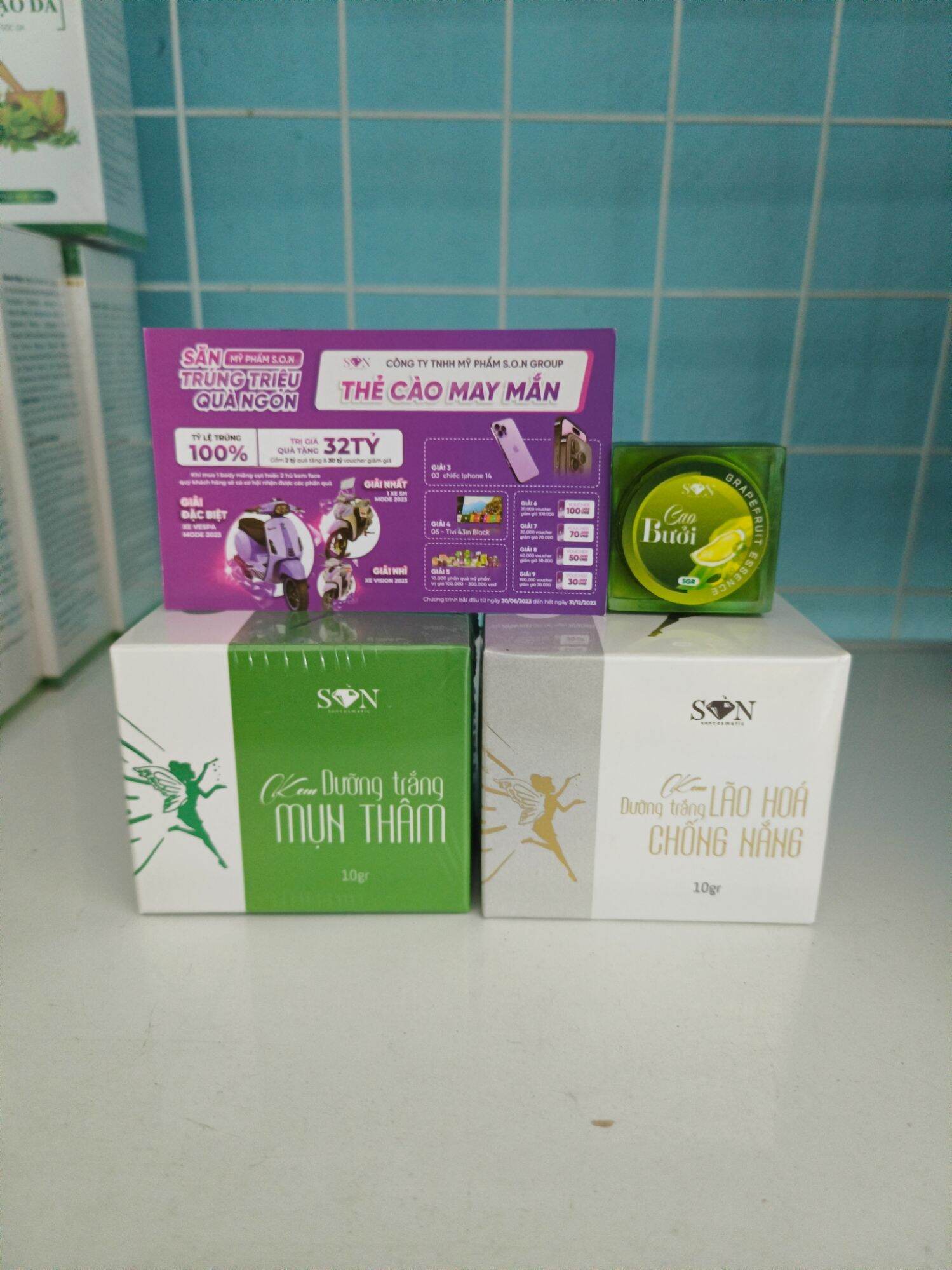 (Chính Hãng) Combo Kem Face Ngừa Mụn - Trắng Da Nguyễn Tiên Chăm Sóc Mụn Cám Mụn Ẩn