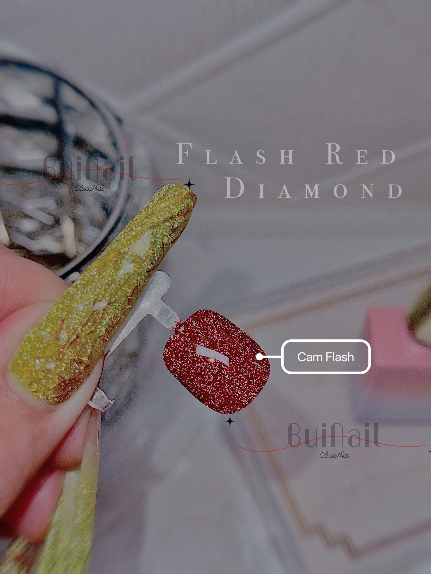 SƠN LẺ FLASH ĐỎ K203 VENDEENI