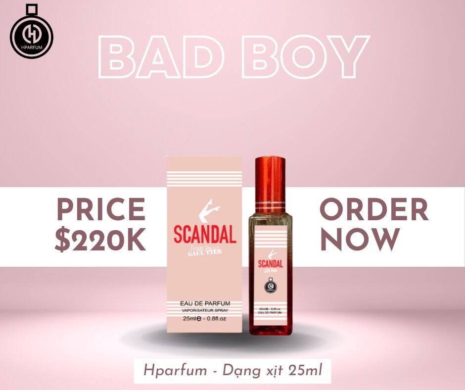 Nước hoa nữ Hparfum SCANDAL 25ml EDP [ Siêu Sale ]