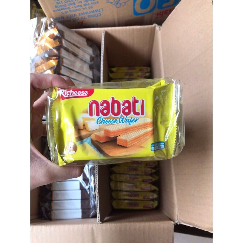 10 gói bánh Nabati 20gram date mới