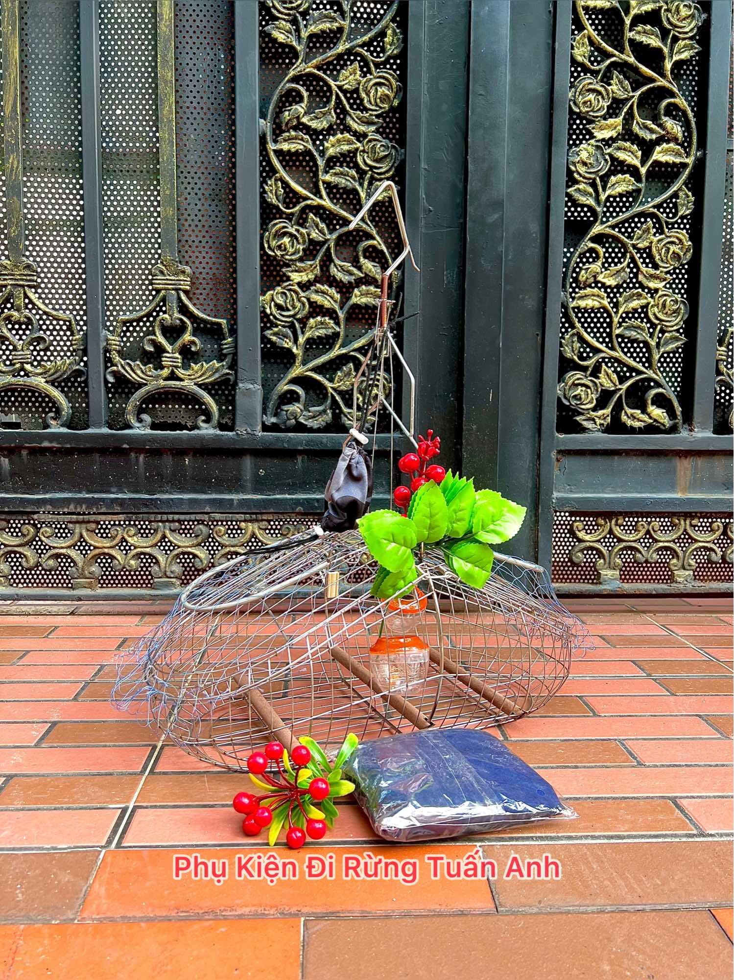 Lồng Bẫy INOX Chào Mào, Chòe Lửa, Chòe Than, Khướu