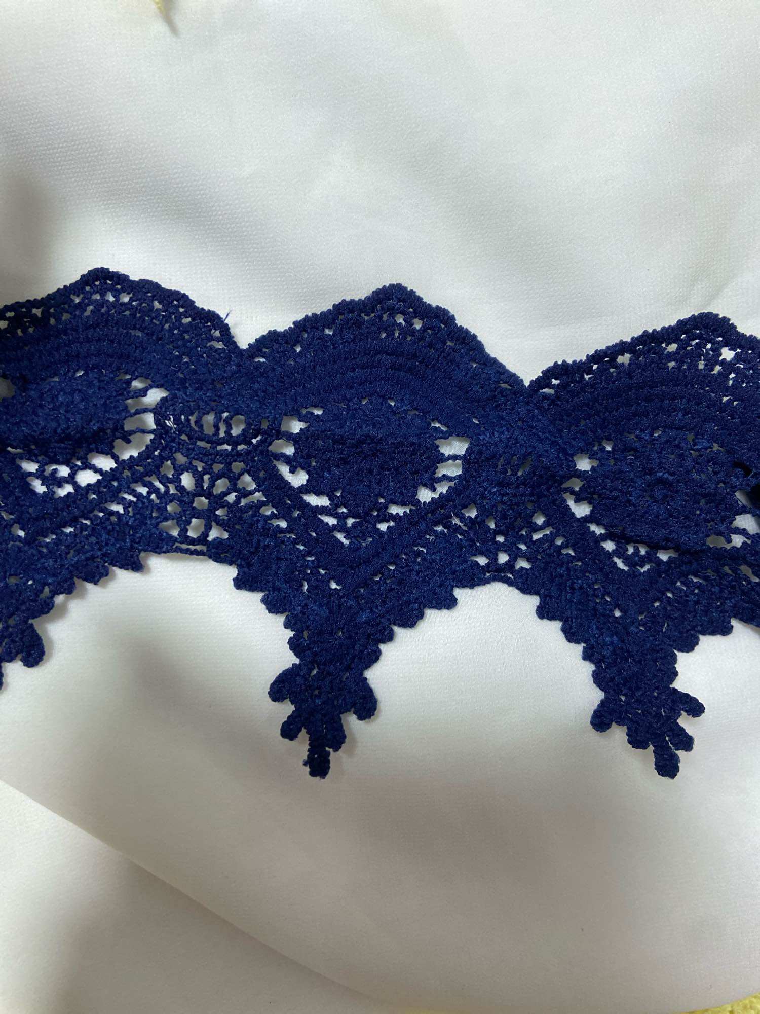 2m x 11cm ren viền ren chỉ cotton ren xinh trang trí váy áo túi ví nón làm handmade