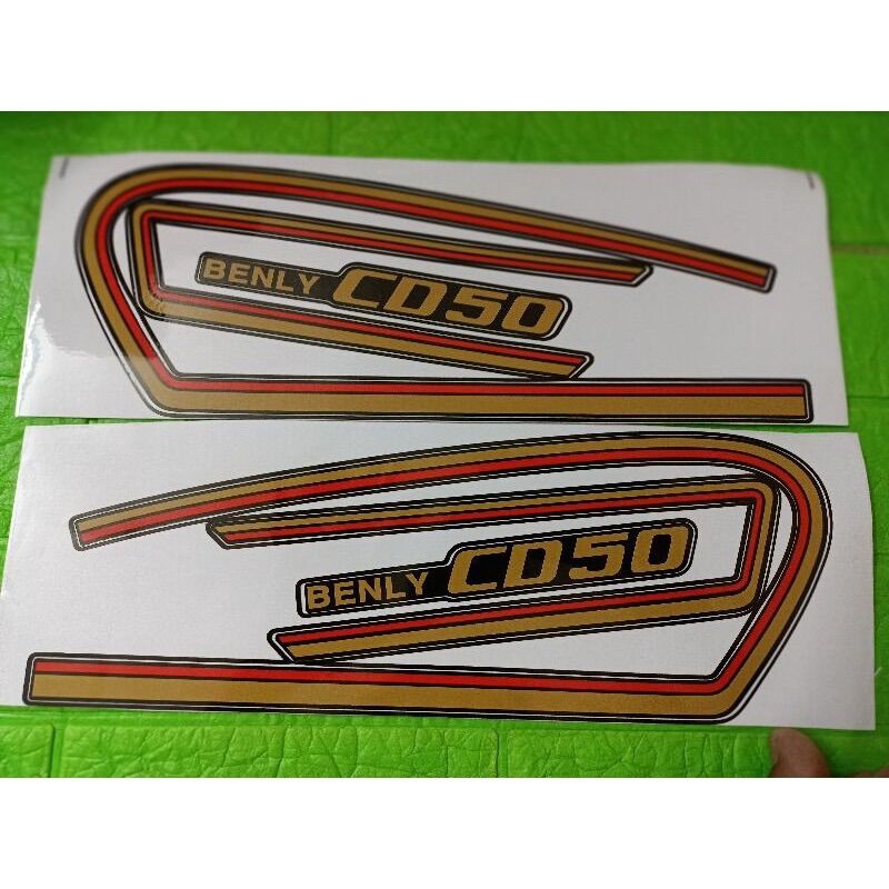 Honda Cd 50 Benly Stamp Set, Imported from Thailand, High Quality, Exclusively for This Model, Stamps with Beautiful Colors and Are Very Durable, Very Good Price, Retail Price as Good as Wholesale Price.