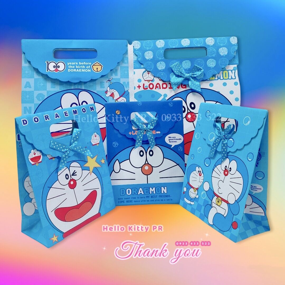 Túi giấy đựng quà Doremon Doraemon