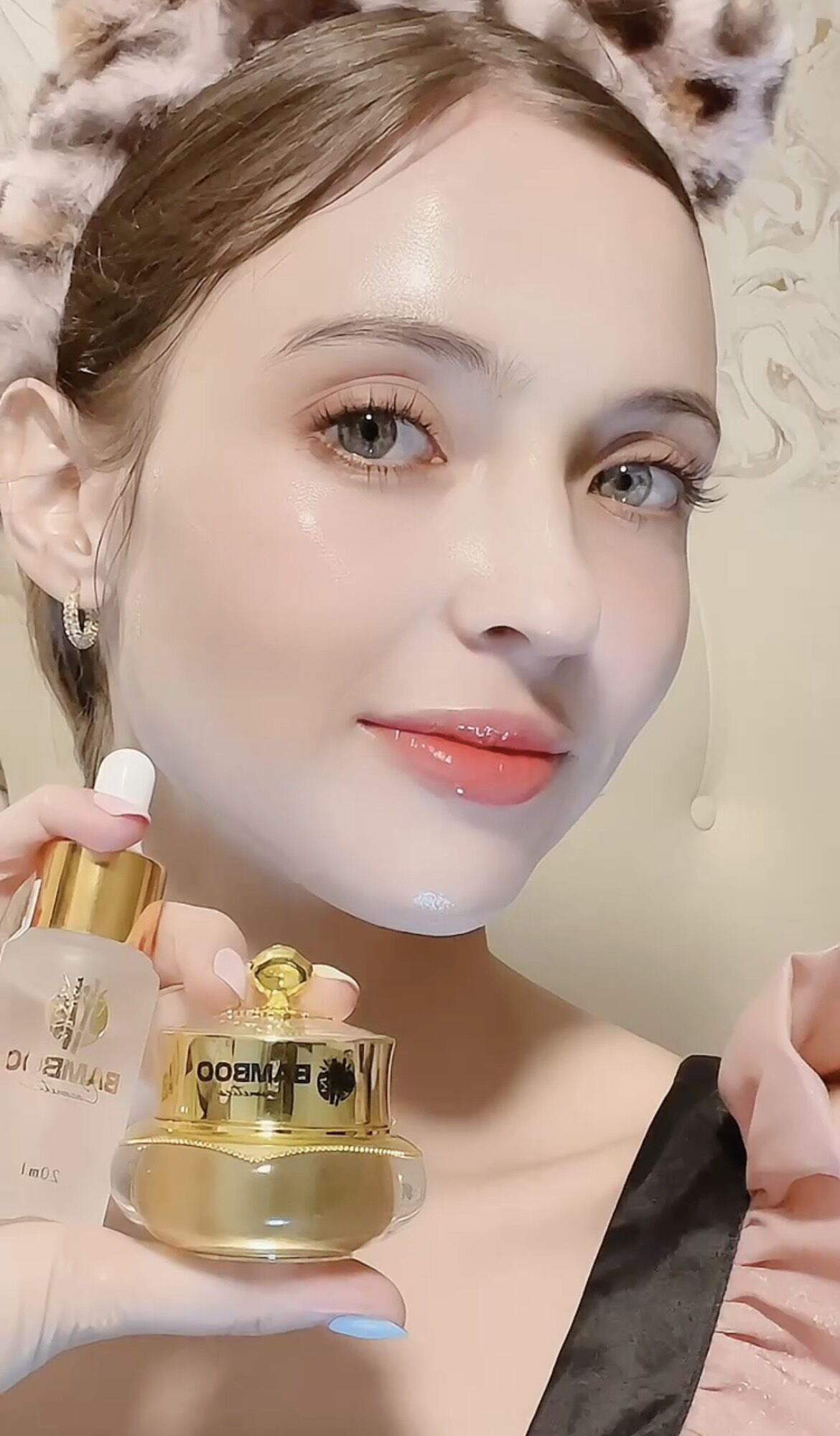💢Mẫu mới💢Combo Kem Face  và Serum Bamboo (kèm qUà)